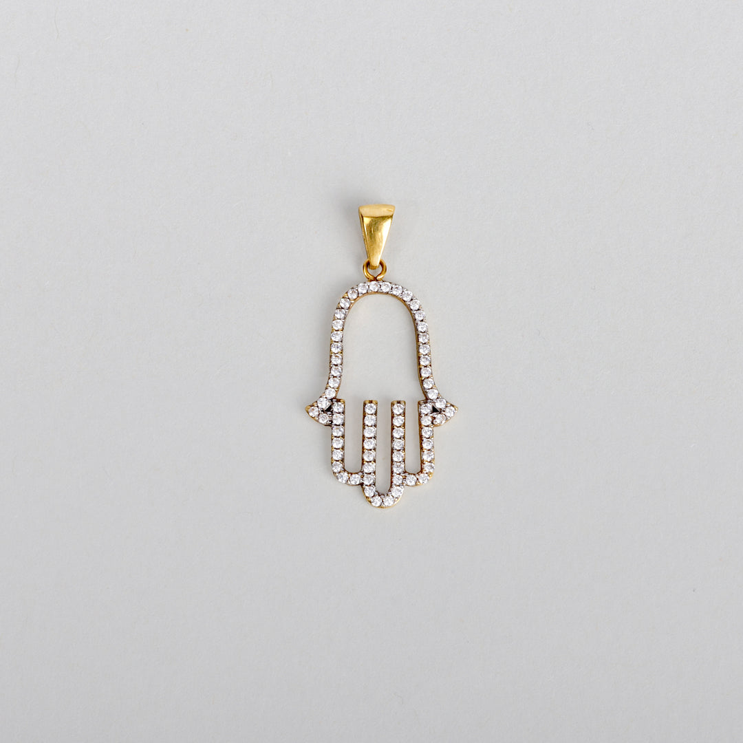 Mano Hamsa con Circones
