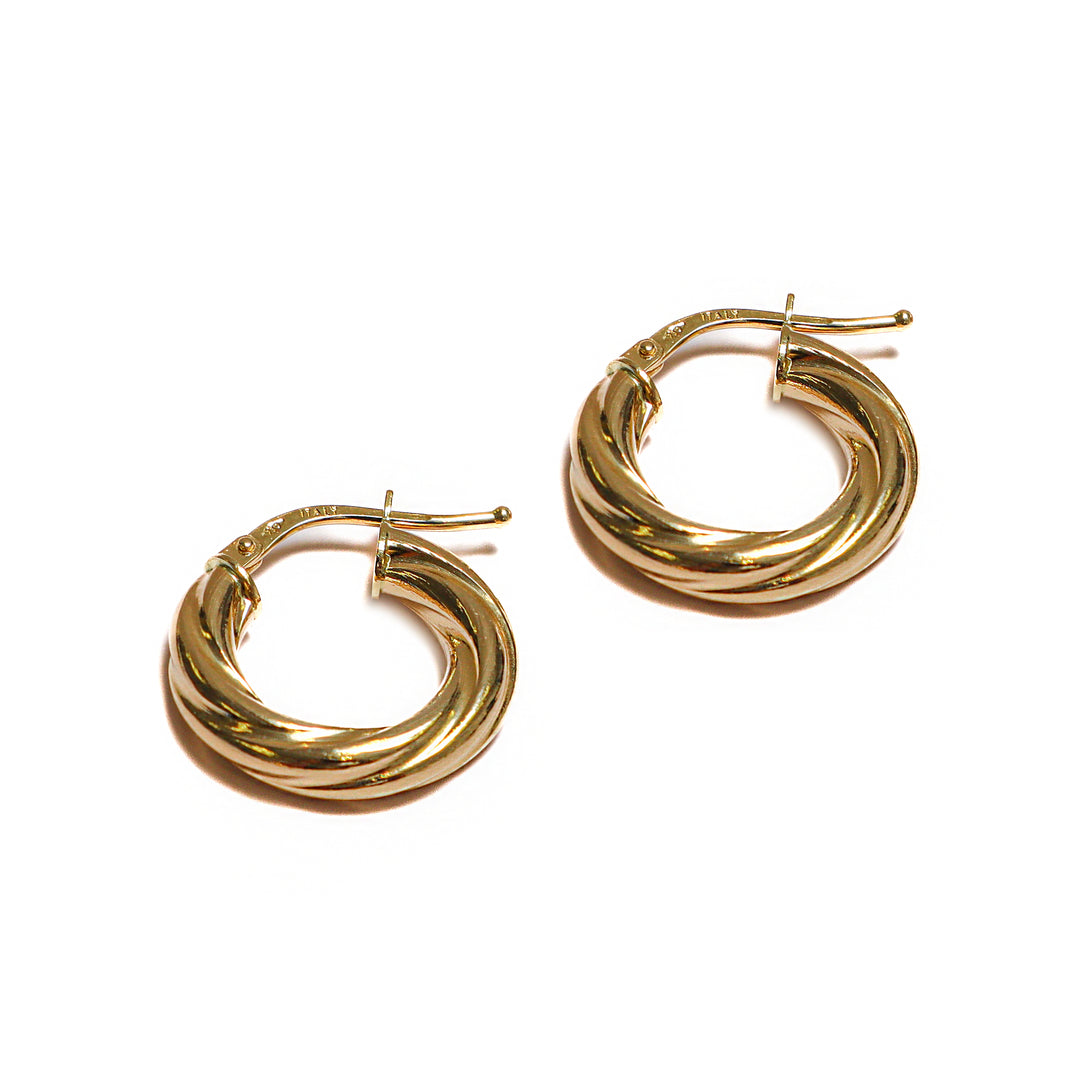 Argollas Entorchadas Pequeñas