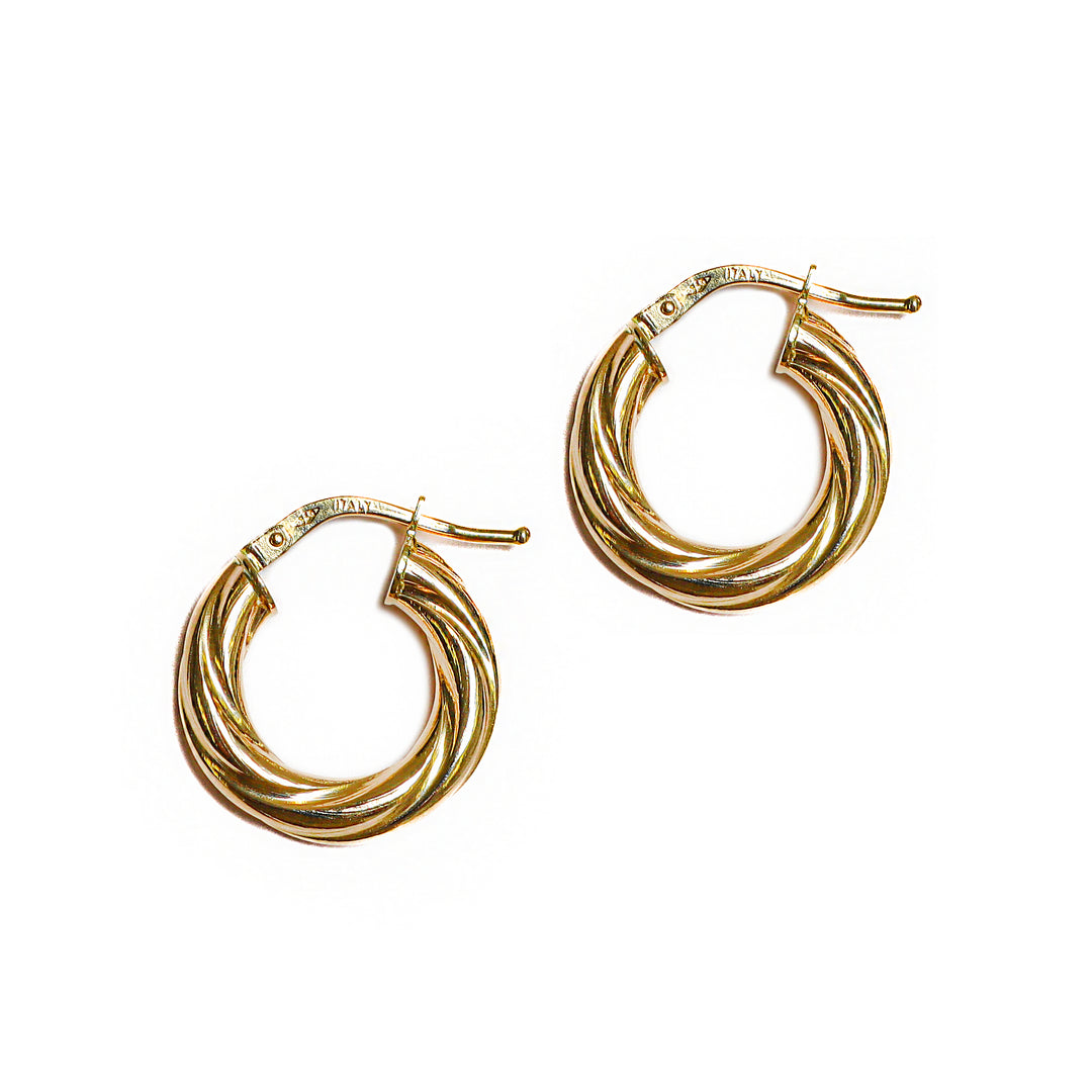 Argollas Entorchadas Pequeñas