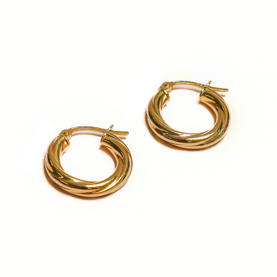 Argollas Entorchadas Pequeñas