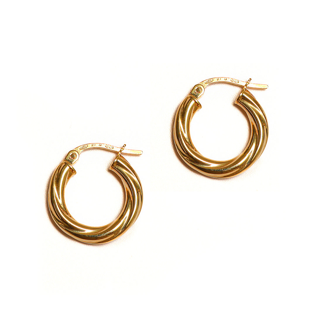 Argollas Entorchadas Pequeñas