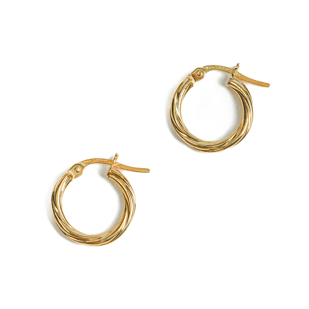 Argollas Entorchadas Pequeñas