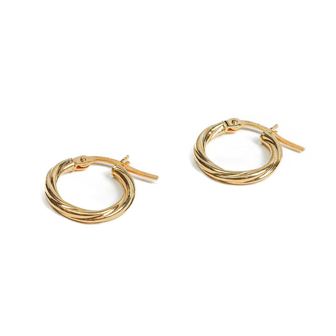 Argollas Entorchadas Pequeñas