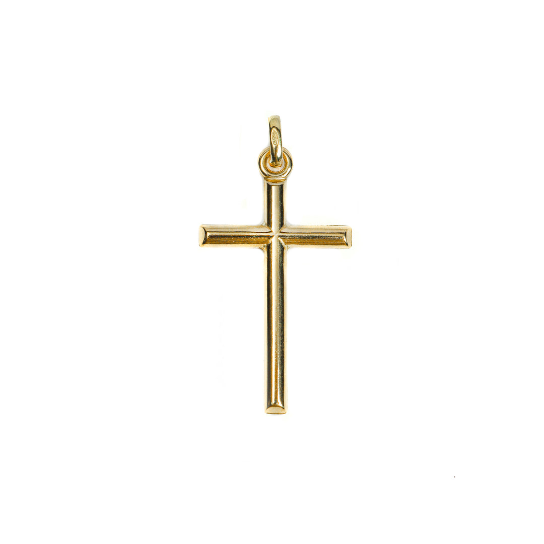 Dije Cruz Cristo Grande Lisa