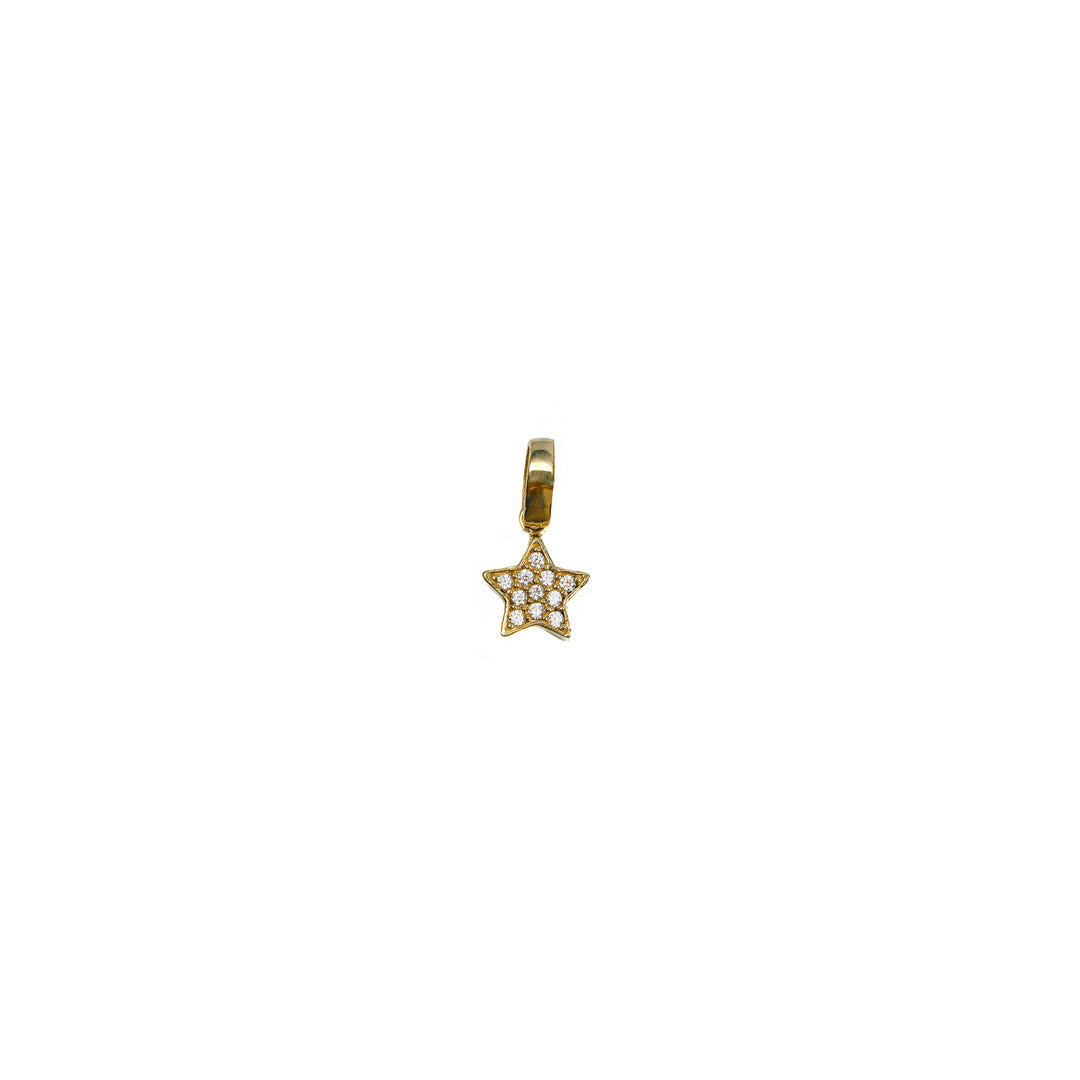 Dije Estrella Mini Con Circones