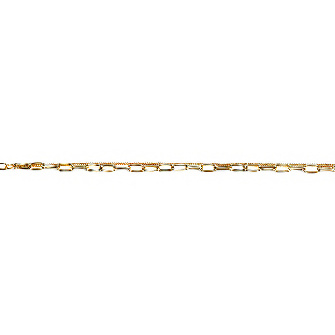 Pulsera Paper Clip+ mini Tejido cubana