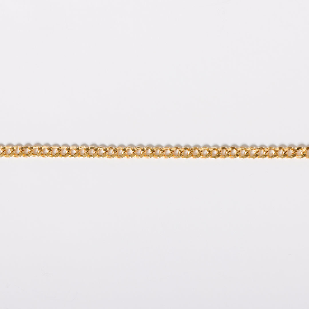 Pulsera Cubana 3mm 20 Cm