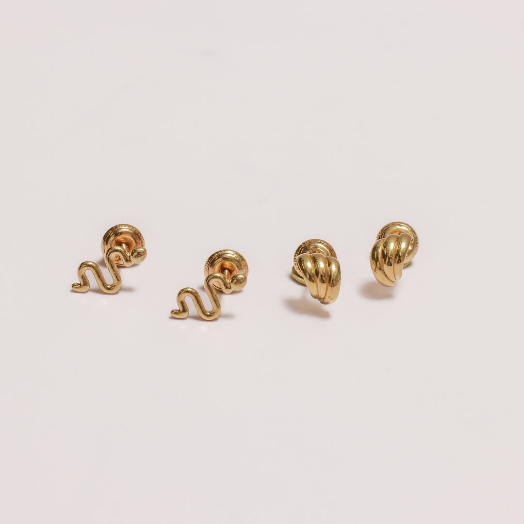 Set Topos serpiente con topos concha