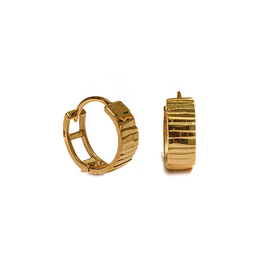 Argollas Media Caña Diamantadas