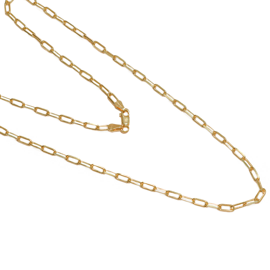 Cadena Paper Clip Mini 45Cm