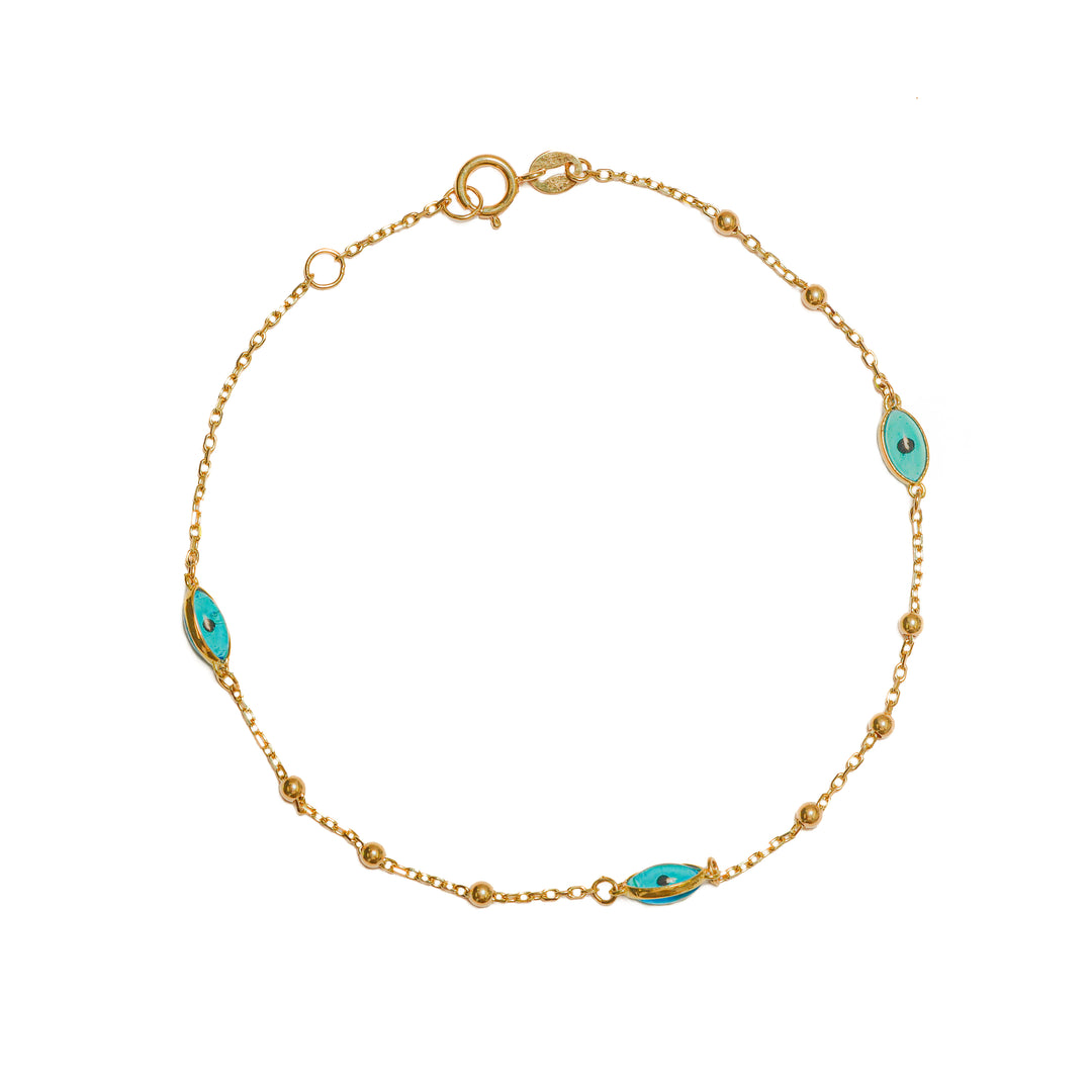 Pulsera con dije Ojo turco