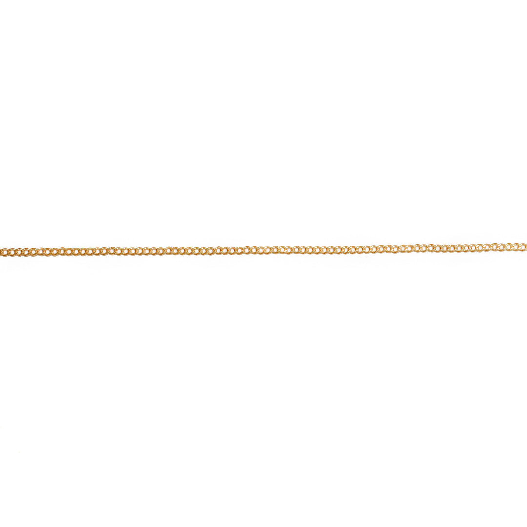 Pulsera mini Cubana 2mm 19Cm
