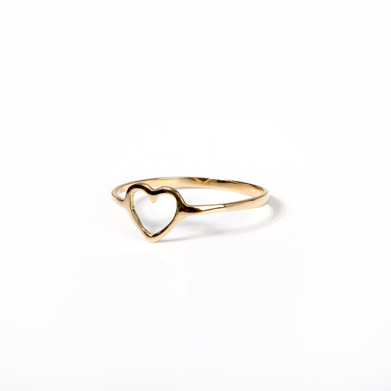 Anillo Silueta Corazón