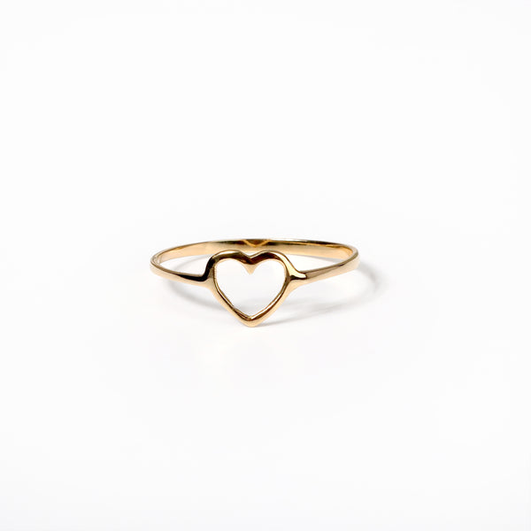 Anillo Silueta Corazón