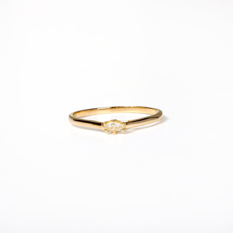 Anillo Solitario Marquise