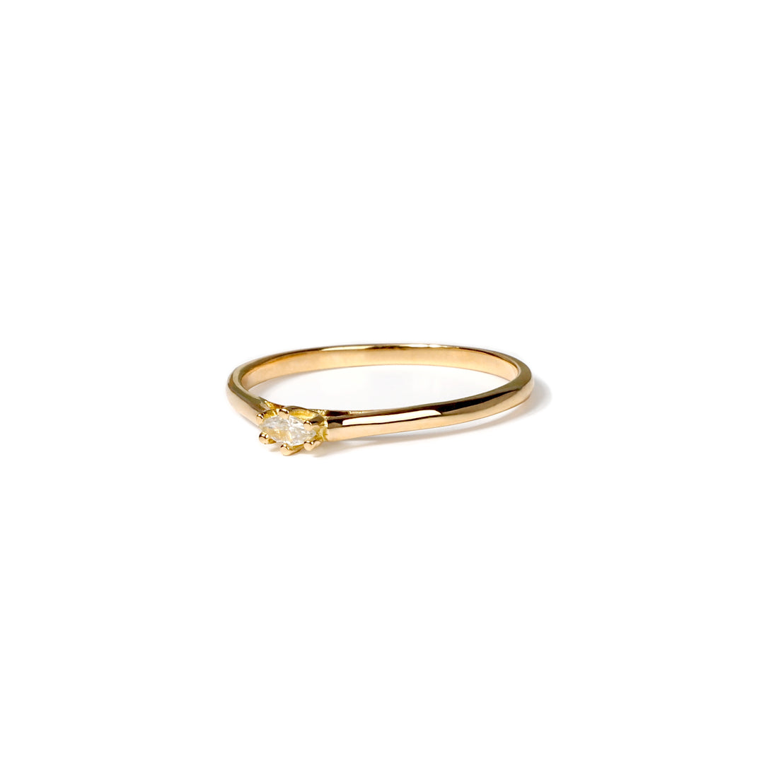 Anillo Solitario Marquise