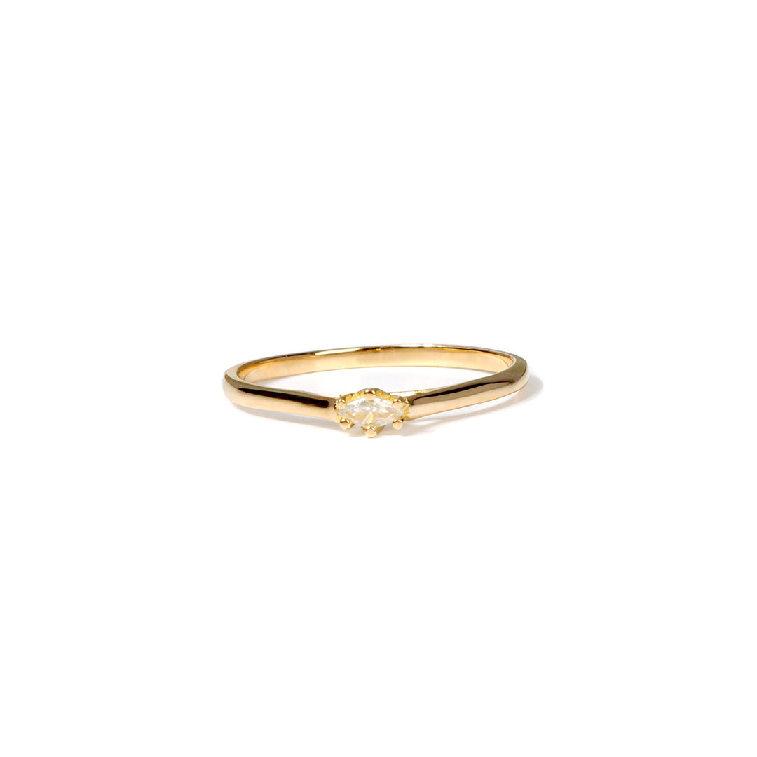 Anillo Solitario Marquise