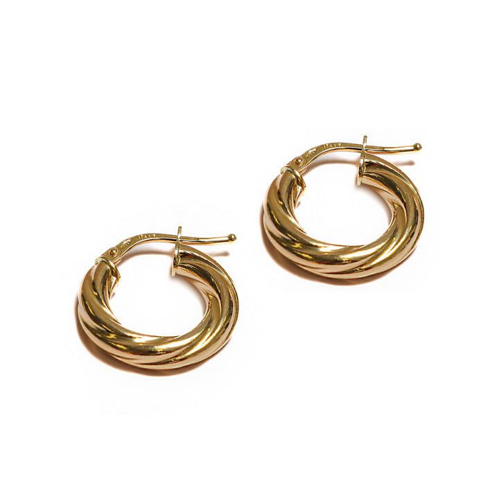 Argollas Entorchadas Pequeñas