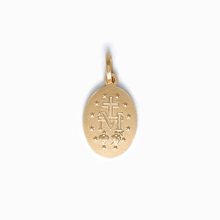 Dije Medalla Virgen Milagrosa 17mm