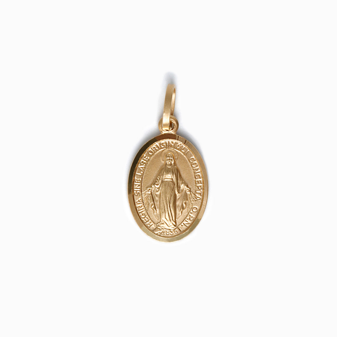 Dije Medalla Virgen Milagrosa 17mm