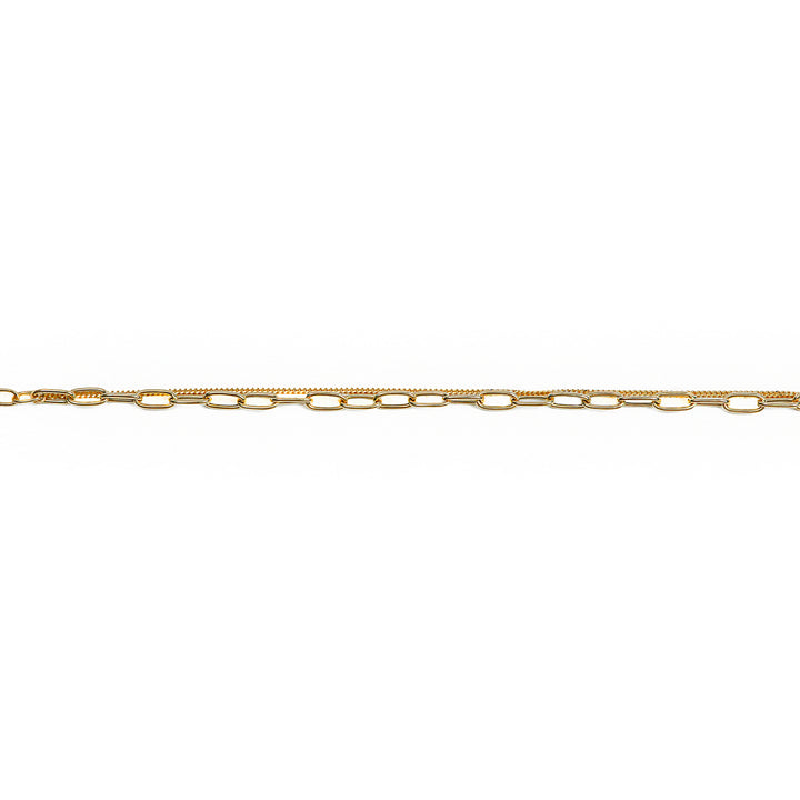 Pulsera Paper Clip+ mini Tejido cubana