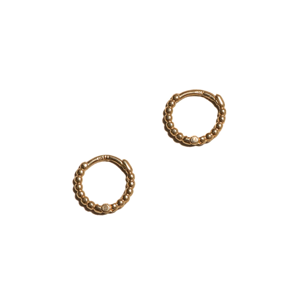 Argollas mini con balines