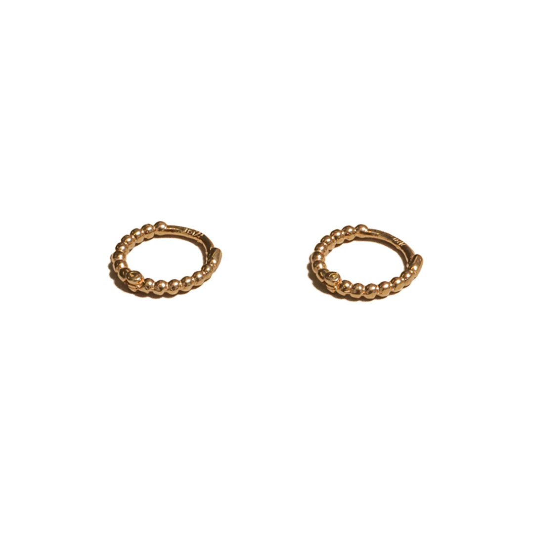 Argollas mini con balines