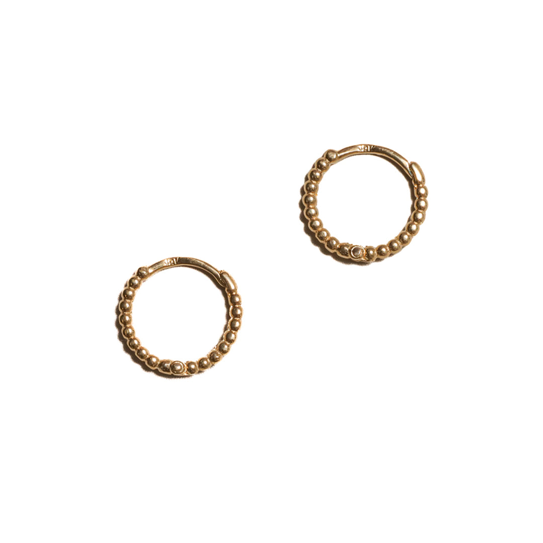 Argollas con balines