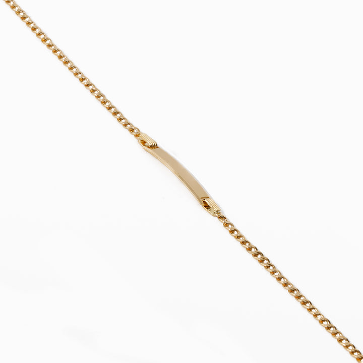 Pulsera Esclava Bebé Cubana 16Cm