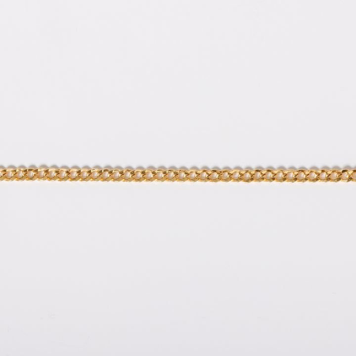 Pulsera Cubana 3mm 20 Cm