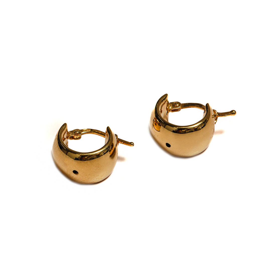 Argollas Chunky media Caña
