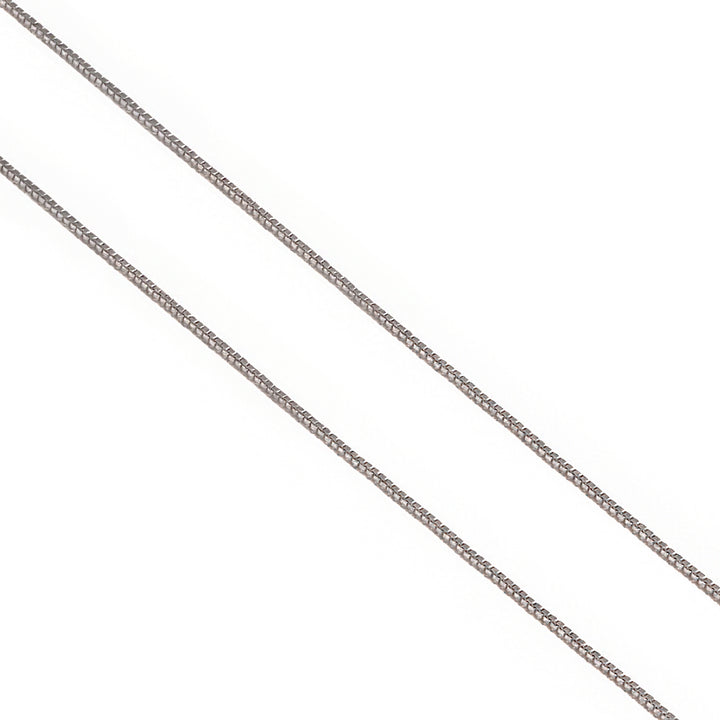 Cadena Veneciana Oro Blanco 40cm
