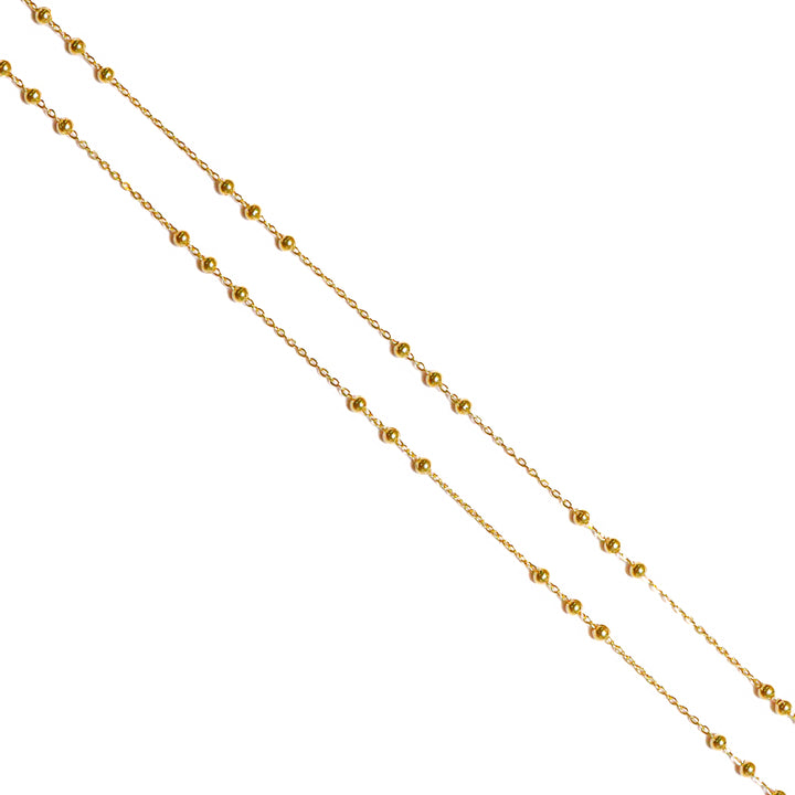 Cadena Argolla 3 Balines 45Cm
