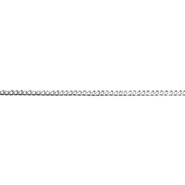 Pulsera Cubana Oro Blanco