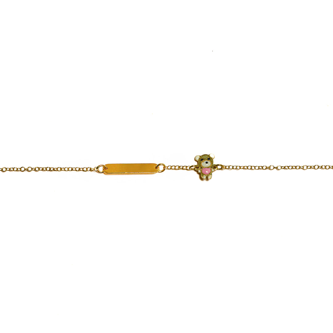 Pulsera Esclava Con dije Osita