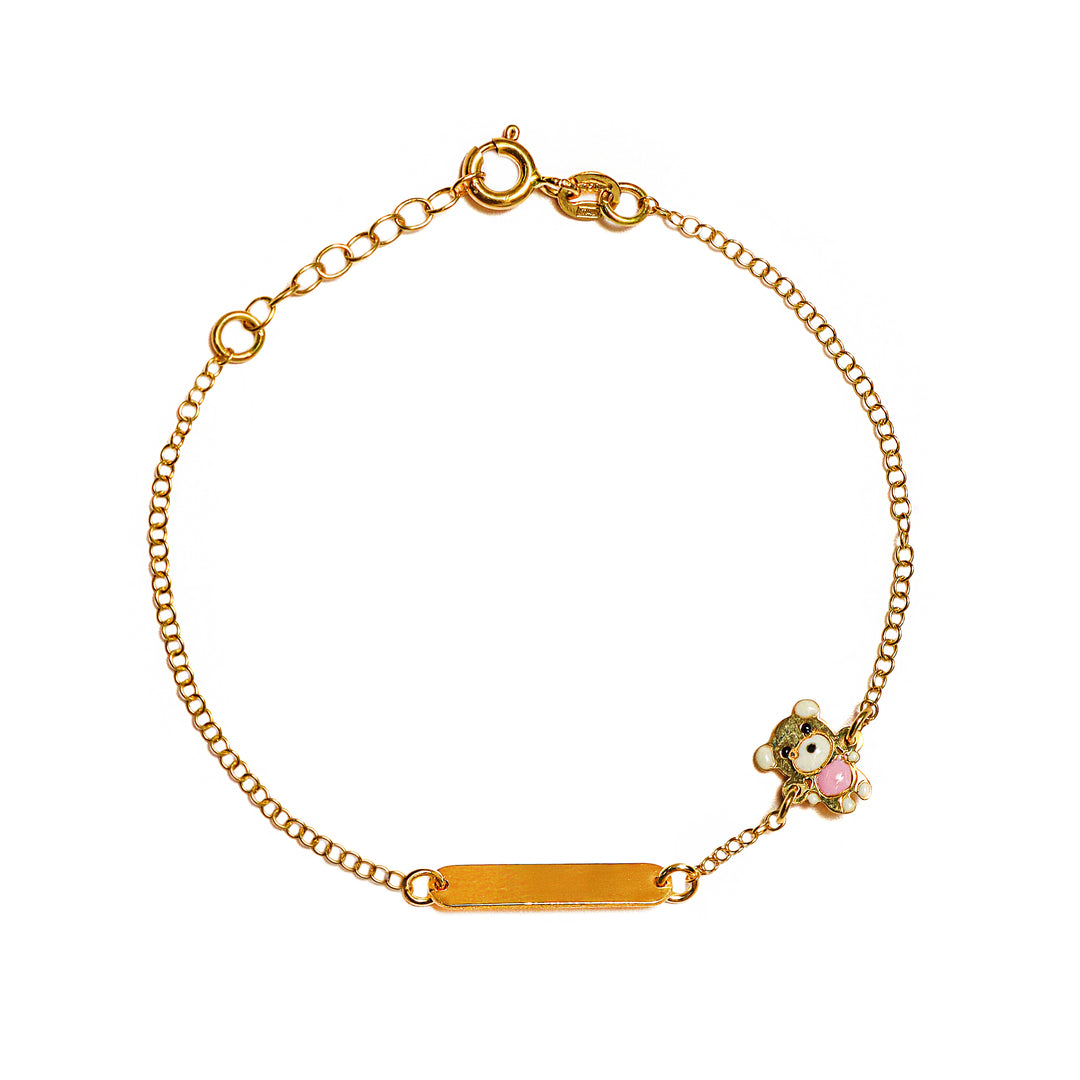 Pulsera Esclava Con dije Osita